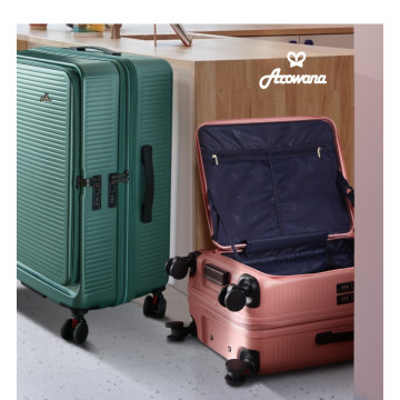 前開式/側開式 避震輪河馬行李箱/旅行箱-20吋